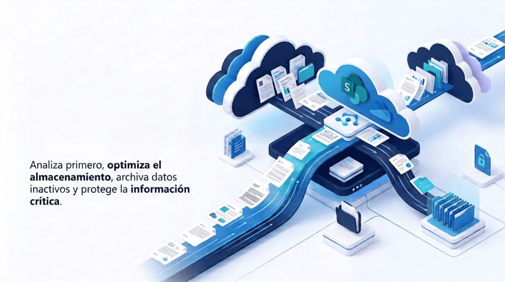 optimiza espacio en sharepoint online y onedrive